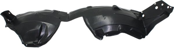 Front Fender Liner, Left (Driver) for Nissan Sentra Base/S/SL Models, 2010-2012, Replacement