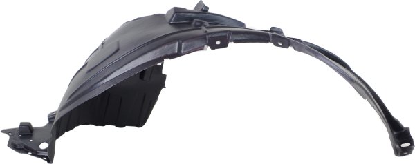 Front Fender Liner Plastic, Injection Form for Nissan Versa Note 2014-2019, Left (Driver), Excluding SR Model 2014-2016, Replacement