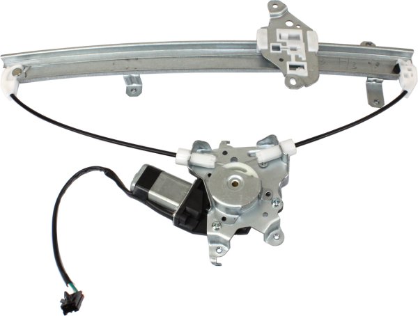 Power Window Regulator with Motor for Nissan Frontier 1998-2004, Left (Driver) Side, Replacement