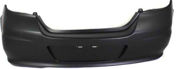 Rear Bumper Cover for Nissan Versa 2008-2012, Primed (Ready to Paint), with Sport Package for SL Model 2012 Hatchback, Replacement