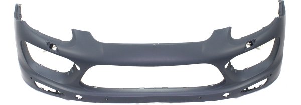 Front Bumper Cover for Porsche Cayenne 2011-2014, Primed (Ready to Paint), Suitable for GTS, with Intelligent Park Assist System (IPAS) 2013-2014, Turbo and Turbo S Models, Replacement