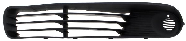 Fog Light Cover for Pontiac G6 2005-2009, Left (Driver) Outer, Adhesive, Textured Gray, w/o Fog Lights, Replacement