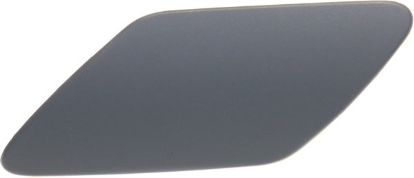 Headlight Washer Cover for Porsche Cayenne, Turbo/Turbo S Models, 2011-2014, Left (Driver), Primed (Ready to Paint), Replacement