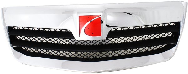 Chrome Shell/Black Insert Grille for 2007-2010 Outlook, GMC Vehicle Replacement