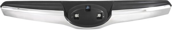 Top Hood Grille for Subaru Forester 2014-2016, Type 1, Textured Black Shell and Insert, Replacement