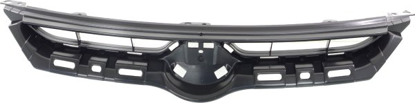 Textured Black Shell and Insert Grille for 2014-2016 Toyota Corolla, TC 14-16, Replacement