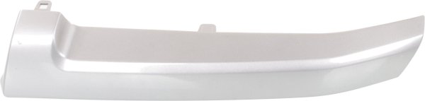 Grille Molding for Subaru Impreza Sedan/Wagon 2012-2014, Left (Driver), Silver Painted, Adhesive, Excluding WRX Models, Replacement
