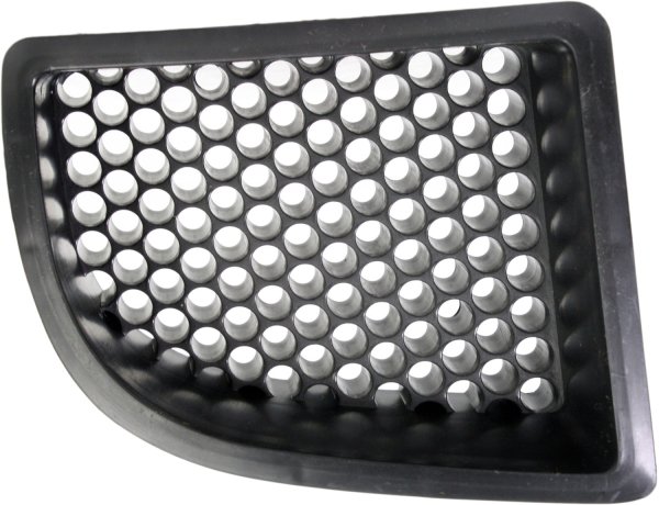 Fog Light Cover for Saturn VUE 2002-2005, Right (Passenger) Side, Textured Black, Replacement