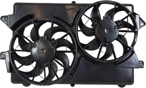 Radiator Fan Shroud Assembly for 2004-2007 Saturn VUE, 3.5L Engine, Replacement