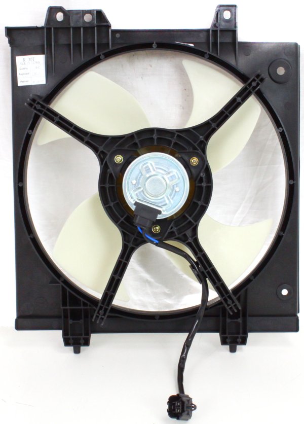 A/C Fan Shroud Assembly for Subaru Legacy 2000-2004, 4 Cylinder, Replacement