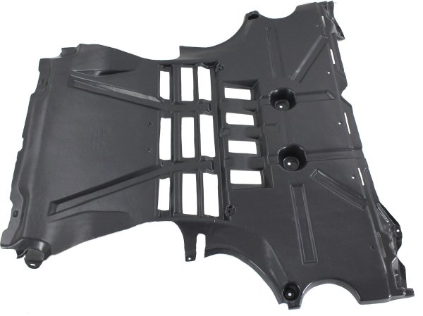 Engine Splash Shield Side Cover for Smart Fortwo 2010-2013, Front, Convertible/Coupe, Replacement