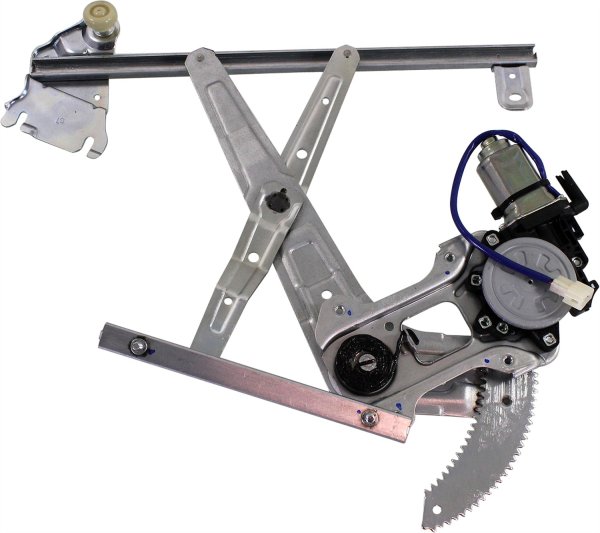 Front Window Regulator with Power Motor for Subaru Forester 2003-2008, Right (Passenger), Replacement
