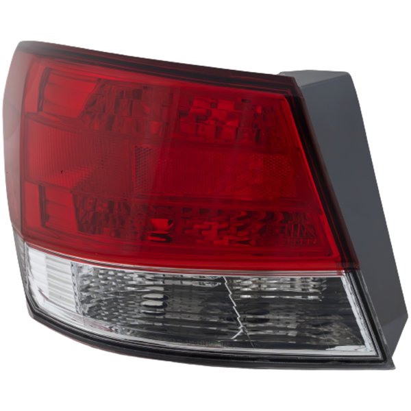 Tail Light for Subaru Legacy 2010-2014, Left (Driver) Side, Outer Lens and Housing, Replacement