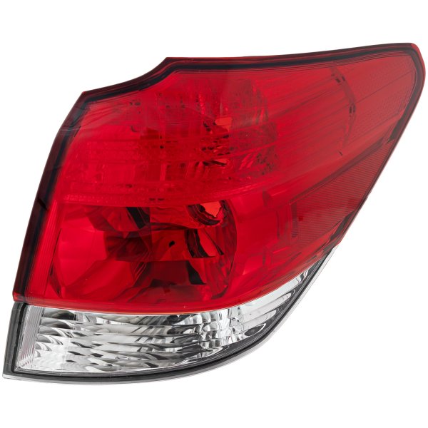 Tail Light for Subaru Outback 2010-2014, Right (Passenger) Side, Outer, Lens and Housing, Halogen, Replacement