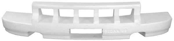 Rear Bumper Impact Absorber for Saturn ION Sedan 2003-2007, ABS Material, Replacement