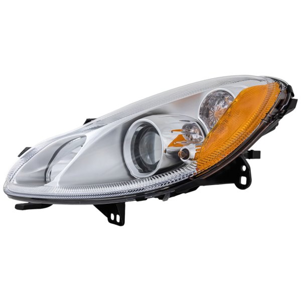 Headlight Assembly for 2010-2012 Smart Fortwo Pure Model, Left (Driver) Side, Halogen Light, Replacement