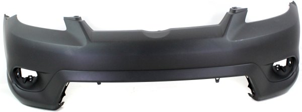 Front Bumper Cover for Toyota Matrix 2005-2008 XR, XRS Models, Primed (Ready to Paint), with Spoiler Holes, Replacement