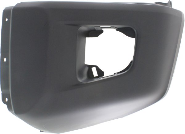 Front Bumper End for Toyota Tundra 2014-2021, Left (Driver) Side, Paint to Match, with Park Assist Sensor Holes, Replacement