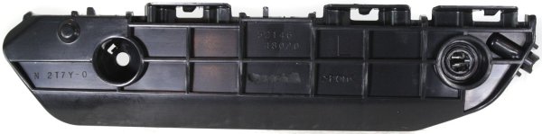 Front Bumper Bracket for Toyota Highlander, 2008-2010, Left (Driver) Side, Bumper Stay, Plastic, Replacement