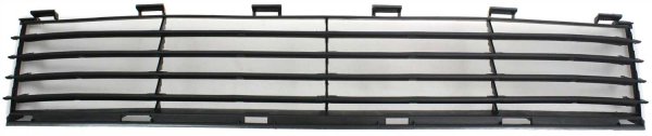 Front Bumper Grille for Toyota Prius 2004-2009, Lower Center Position, Textured Black Finish, Replacement