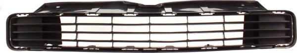 Front Bumper Grille for Toyota Prius 2010-2011, Textured Gray, Replacement
