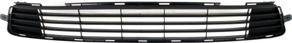 Front Bumper Grille for Toyota Corolla 2011-2013, Textured Black, Replacement