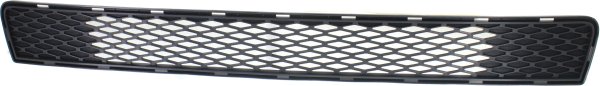 Front Bumper Grille for 2011-2017 Toyota Sienna, Black, SE Model, Replacement