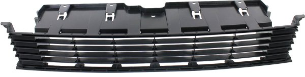 Lower Front Bumper Grille for 2012-2014 Toyota Prius V, Black, Replacement