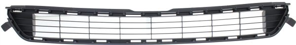 Front Bumper Grille Lower Cover for Toyota RAV4 2013-2015, Textured Gray, Except EV Model, USA Built Vehicle, Replacement