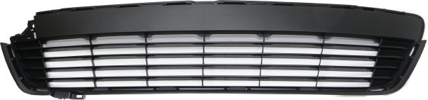 Textured Front Bumper Grille for 2014 Toyota Yaris, Hatchback, Lower, Designed for CE/Luxury/LE Models, Replacement, Specifically for France Built Vehicles
