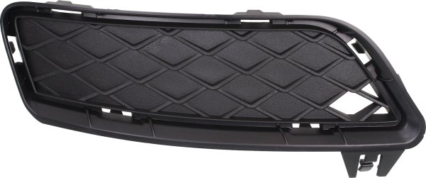 Front Bumper Grille for BMW X3 2011-2014, Left (Driver) Side, Outer, without M Package, without Parking Distance Control Sensor Holes, Replacement