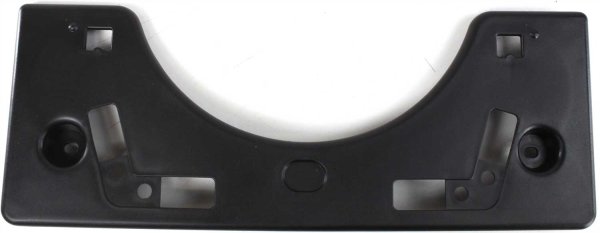Front License Plate Bracket for Toyota Prius 2004-2009, Black, Factory Installed, Replacement