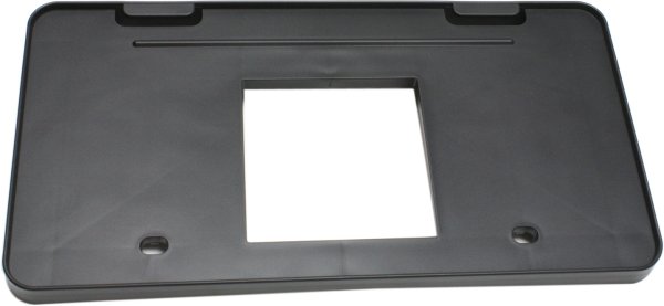 Textured Black Front License Plate Bracket for Toyota Sienna 2011-2017, Replacement