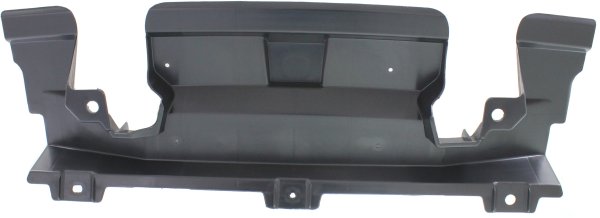 Front Lower Valance Primed (Ready to Paint) Lower Bumper Cover with Chrome Trim for 2014-2023 Toyota 4Runner, 2WD (Two-Wheel Drive), Replacement