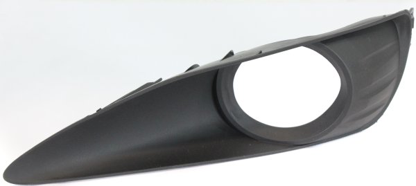 Front Fog Light Molding for Toyota Matrix 2009-2014, Left (Driver), Primed (Ready to Paint), Replacement