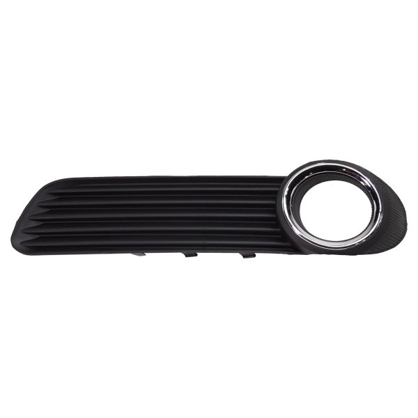 Front Fog Light Molding for 2008-2010 Toyota Avalon, Left (Driver), Black with Chrome Molding, Fits Models: Limited, Touring, XLS, Replacement