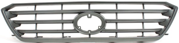 Grille for Toyota Highlander 2008-2010, Painted Gray Shell and Insert, Suitable for Base/SE Models, Replacement