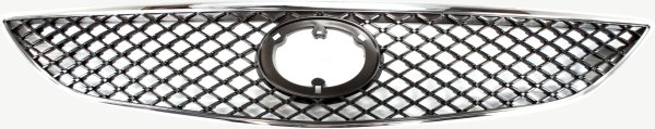 Chrome Shell/Painted Gray Insert Grille for 2005-2006 Toyota Camry, SE Model, USA Built Vehicle, Replacement