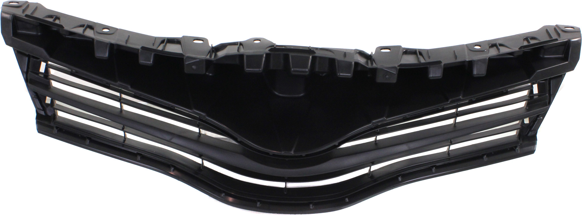 Textured Black Shell and Insert Grille for 2012-2014 YARIS CE, LE, L Models, Japan Built Vehicle, Toyota Replacement