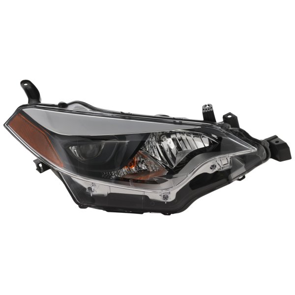 Headlight Assembly for Toyota Corolla 2014-2016, Right (Passenger) Side, LED, Replacement