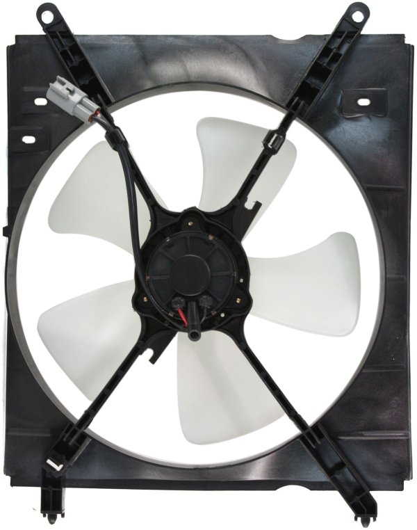 Radiator Fan Shroud Assembly for Toyota Camry 1997-1999 / Solara 1999, Left Side, 4 Cylinder, Replacement
