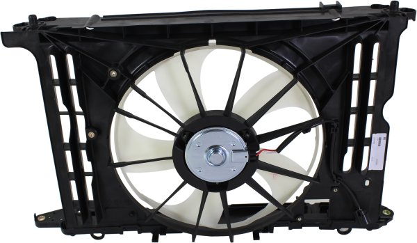 Radiator Fan Assembly for Toyota Corolla 2009-2013, Single Fan, 1.8L Engine, with Shroud Cover, without Control Module, Replacement