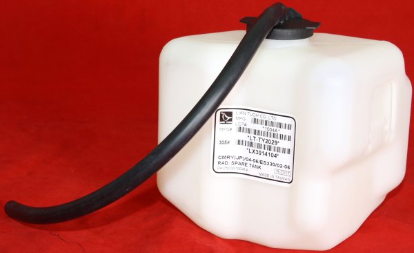 Coolant Tank (Radiator Spare Tank) for 2004-2006 V6 Toyota Camry/ Lexus ES330, Japan Built Vehicle, Replacement
