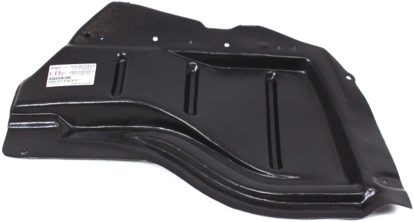 Front Fender Liner for Toyota Sequoia 2008-2022, Left (Driver) Side Extension, Front Section, Vacuum Form Plastic, Replacement