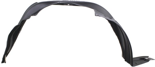 Front Fender Liner for Toyota 4Runner 2010-2013 Left (Driver), Plastic, Vacuum Form, 17 in. Wheels, Replacement