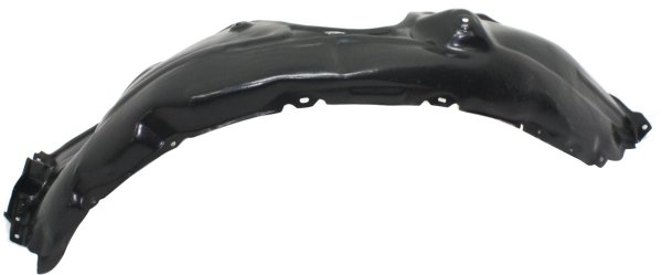 Front Fender Liner for Toyota Camry 2014, Left (Driver), Plastic, Vacuum Form, with Retainer, SE/SE Sport Models, From 2012-2013, Replacement