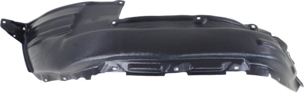 Front Fender Liner for Toyota 4Runner 2014-2023, Left (Driver), Plastic, Vacuum Form, 17 in. Wheels, Replacement