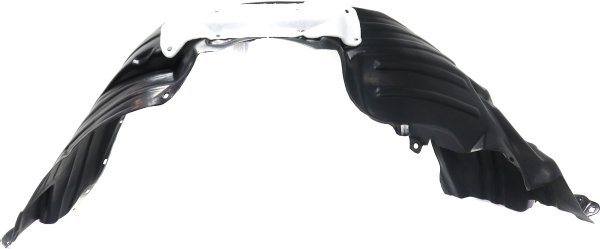 Front Fender Liner for Toyota Sienna SE Model 2011-2020, Left (Driver) Side, with Insulation Foam and Extension Sheet, Vacuum Formed Plastic, Replacement