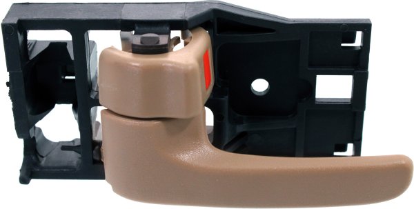 Front Interior Door Handle for Toyota Avalon (2000-2004), Sequoia (2001-2007), Left (Driver), Brown (=Rear), Replacement
