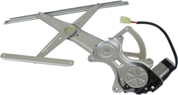 Front Window Regulator with Power Motor for Toyota Matrix 2003-2008, Left (Driver), Replacement